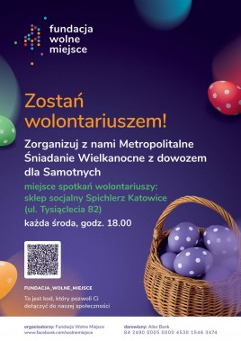 Plakat z zaproszeniem do współpracy
