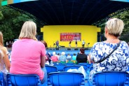 Zespół Disco Polo Show rozgrzewał dzisiaj publiczność Amfiteatru