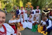Artyści ZPiT Siemianowice wraz z grupą z Meksyku