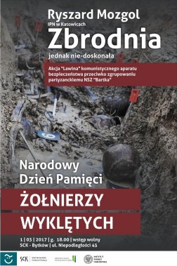 Narodowy Dzień Pamięci Żołnierzy Wyklętych w SCK - plakat