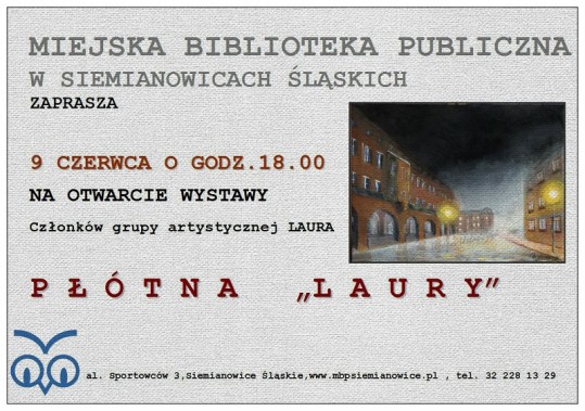 Płótna LAURY - plakat