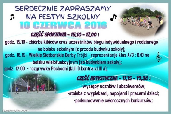 Plakat imprezy