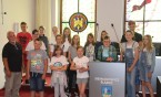 Wizyta trzeciego turnusu LAP w Ratuszu