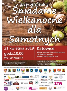plakat Śniadania Wielkanocnego