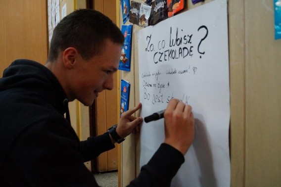 Czekoladowe zajęcia w Cogito