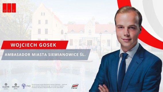 W. Gosek - ambasador Inicjatywy z Siemianowic Śląskich
