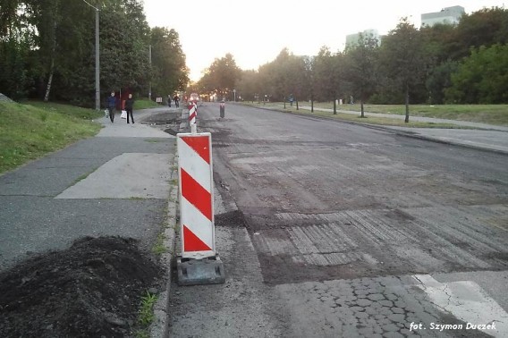 Wymiana nawierzchni ulicy