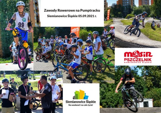 Zawody rowerowe na Rowerowe ściganie na pumptracku