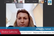 Beata Gałecka, siemianowicka radna.