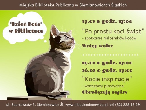 Dzień kota - plakat
