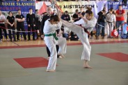 Walki podczas Mistrzostw Śląska w karate kyokushin