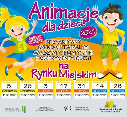 Animacje dla dzieci - plakat