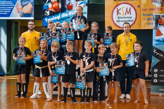 zawodnicy podczas II Puchar Siemianowic Śląskich w Taekwondo
