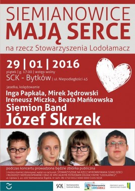 Siemianowice Mają Serce - plakat