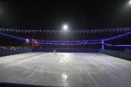 Otwarcie lodowiska w Parku "Pszczelnik", 16.12.2015 r. - jazda figurowa.