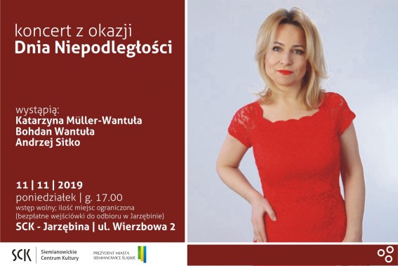 Koncert z okazji Święta Niepodległości - plakat