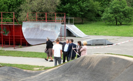 Stary skatepark na ul. Wróbla