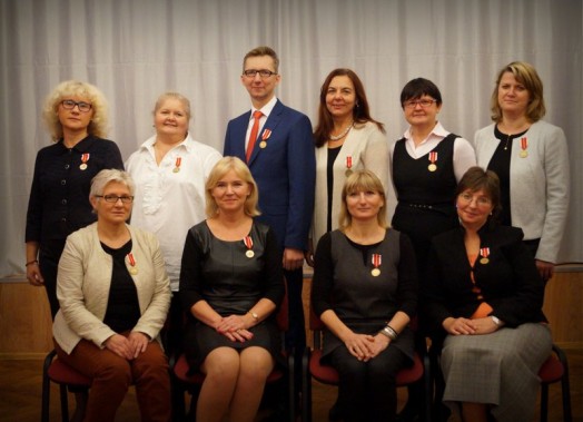 Nauczyciele uhonorowani Medalem Edukacji Narodowej