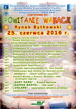 Plakat  imprezy