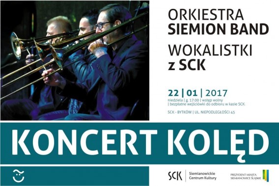 Koncert kolęd - plakat