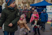 Na siemianowickim Rynku Miejskim pojawił się Święty Mikołaj.