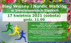 Zapraszamy na Bieg Wiosny oraz Nordic Walking w  Siemianowicach Śląskich