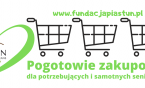 Fundacja Piastun organizuje pogotowie zakupowe dla Seniorów