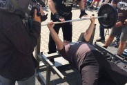 Uczestnicy projektu propagującego sporty siłowe i integrację międzypokoleniową w projekcie pt.:…
