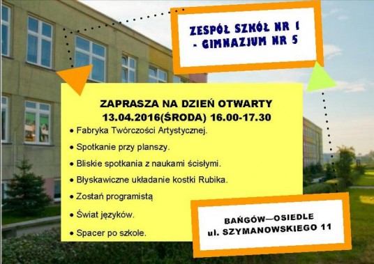 Plakat Dnia Otwartego