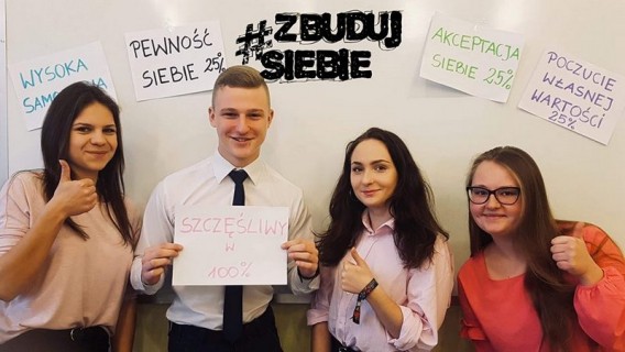 Młodzież biorąca udział w programie