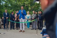 Tężnia solankowa w kompleksie rekreacyjnym Rzęsa już działa pełną parą.