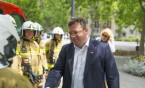 Wiceminister Sprawiedliwości spotkał się z druhami z siemianowickiej OSP