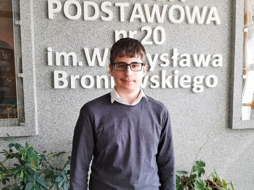 Dominik - laureat Olimpiady Matematycznej
