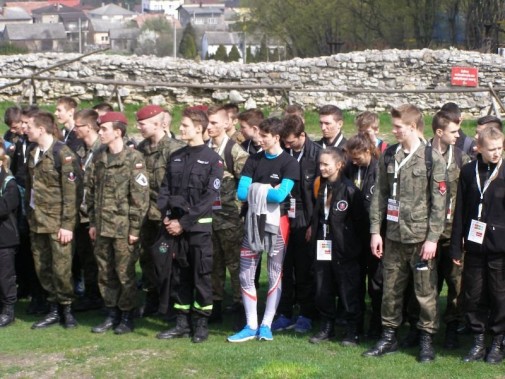 Uczniowie Śniadeka podczas turnieju