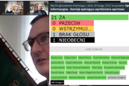 Wyniki głosowania w sprawie: Sprawy informacyjne – Komisja opiniująca wyróżnienia sportowe