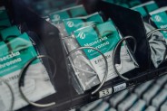 Maseczkomat na siemianowickim Rynku Miejskim.