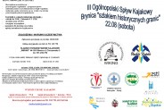 Program spływu kajakowego