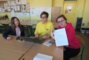 Delegacja nauczycieli i uczniów Zespołu Szkół Sportowych z Bytkowa gościła u prezydenta miasta…