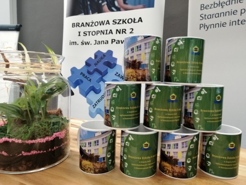 Materiały promocyjne Branżowej Szkoły.