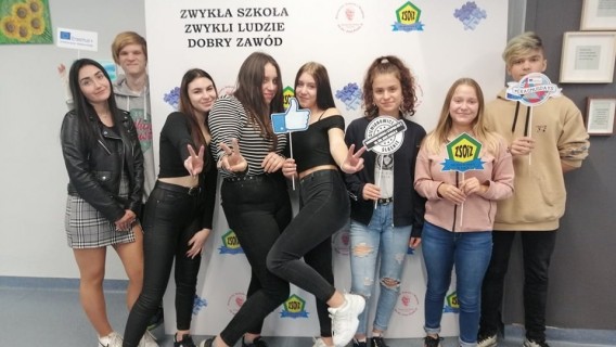 Uczniowie Branżowej Szkoły I stopnia nr 2 im. św. Jana Pawła II – Erasmus Days