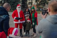 Na siemianowickim Rynku Miejskim pojawił się Święty Mikołaj.