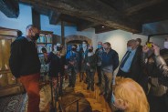 Grupa uczestników imprezy wraz z synem A. Halora