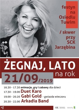 Żegnaj lato na rok - plakat
