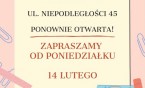 Filia Nr 2 ponownie otwarta!