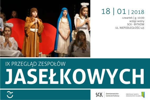 Przegląd jasełkowy - plakat