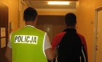Recydywista w rękach policjantów