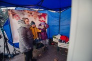 Na siemianowickim Rynku Miejskim pojawił się Święty Mikołaj.