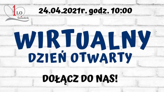 Plakat Dnia Otwartego