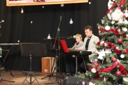 Bracia Wantuła podczas wspólnego grania na instrumentach