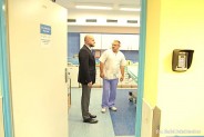 Wiceminister zdrowia Krzysztof Łanda w Szpitalu Miejskim